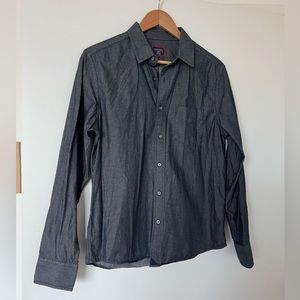 Untuck it grey medium button down shirt